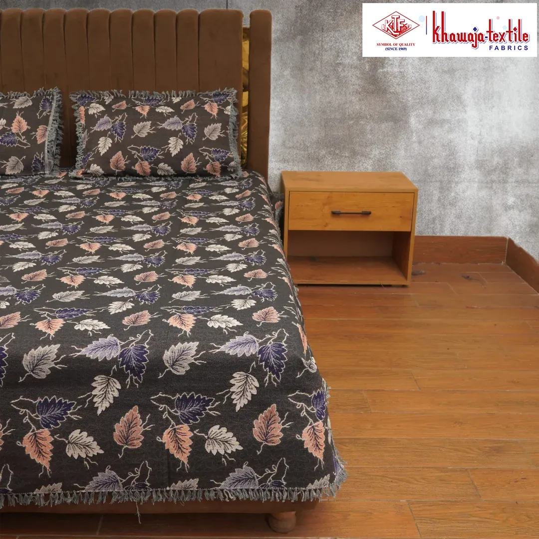 King Size Multani Bedsheet Khawaja Tex New Plain
