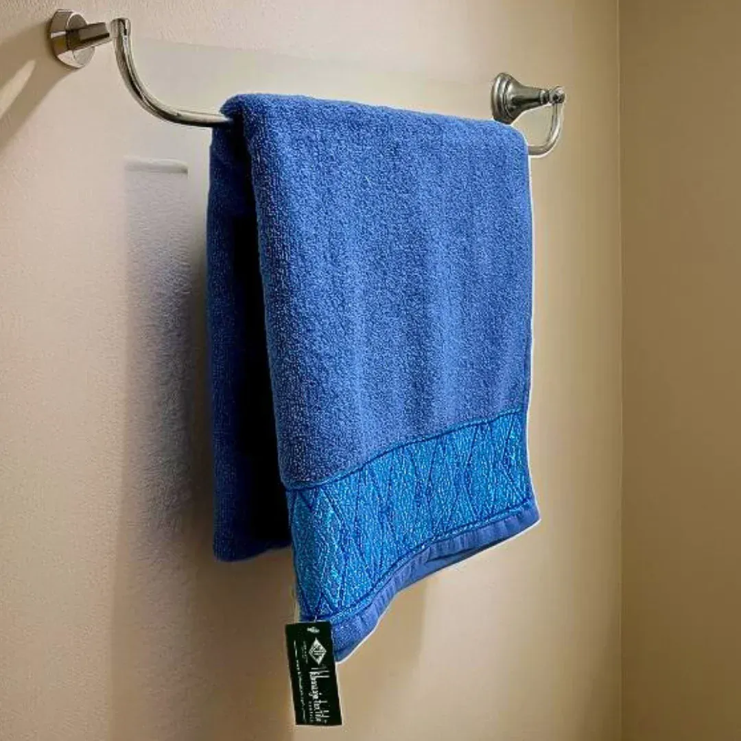 Pure Cotton Royal Blue 600 GSM Towel