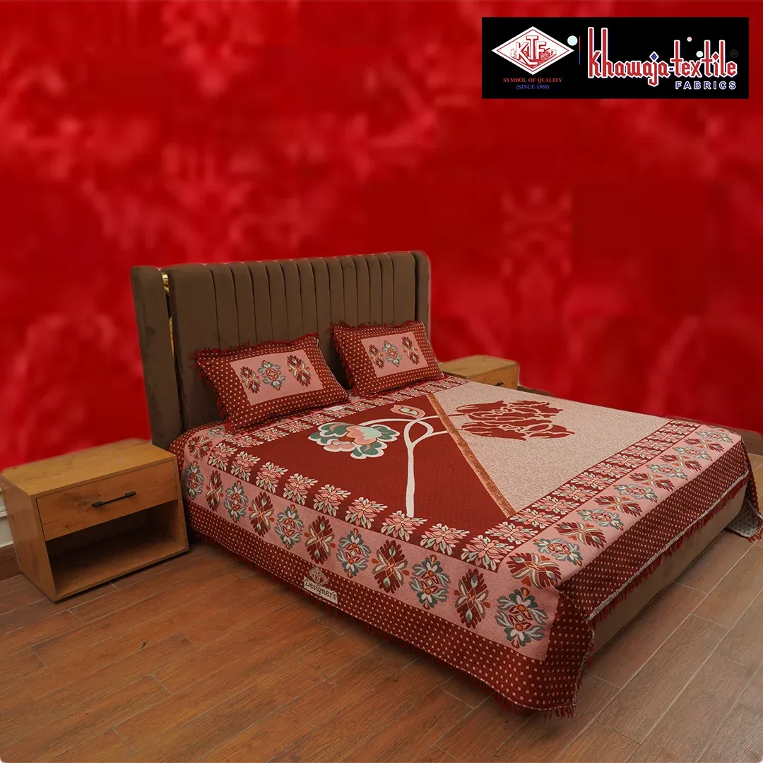 King Size Multani Bedsheet Designers by KTF Grand
